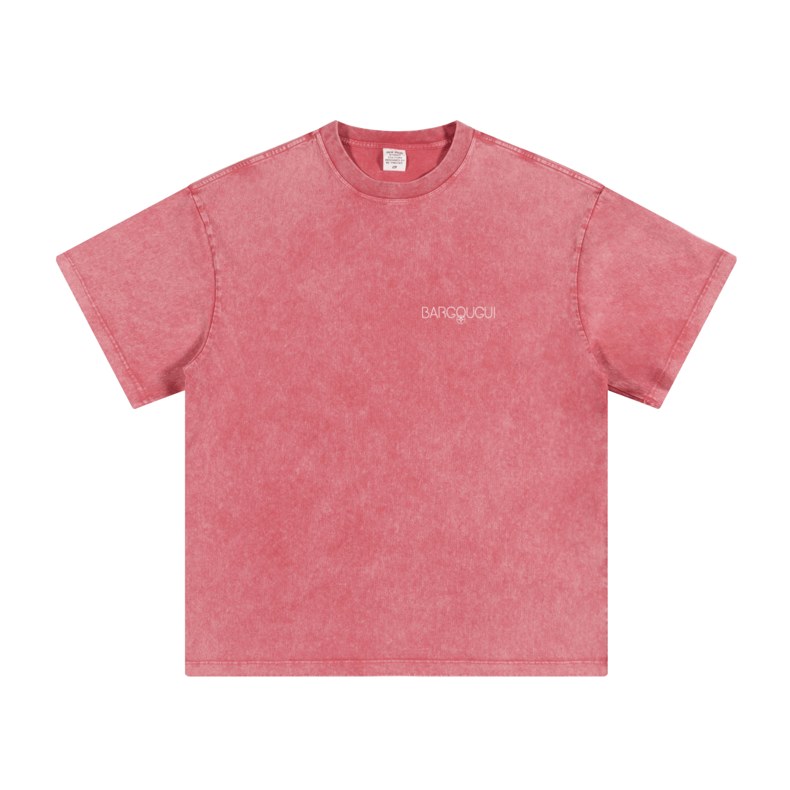 270GSM Women’s Vintage Soft Cotton Long T-Shirt Pink