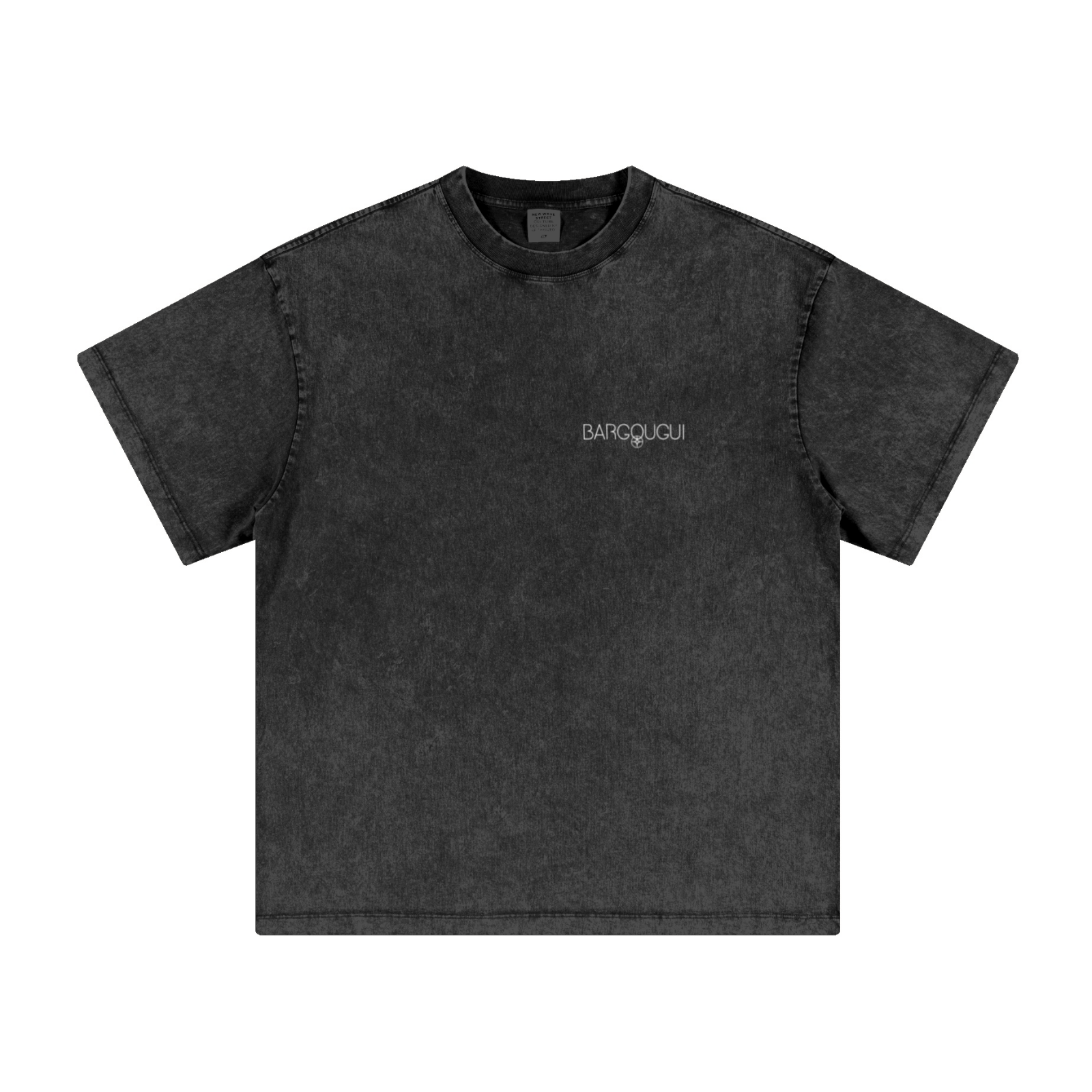 270GSM Women’s Vintage Soft Cotton Long T-Shirt Snow Wash