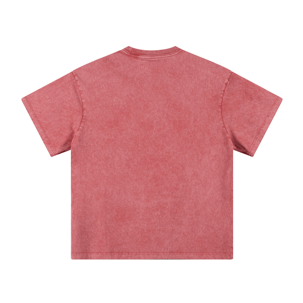 270GSM Women’s Vintage Soft Cotton Long T-Shirt Pink