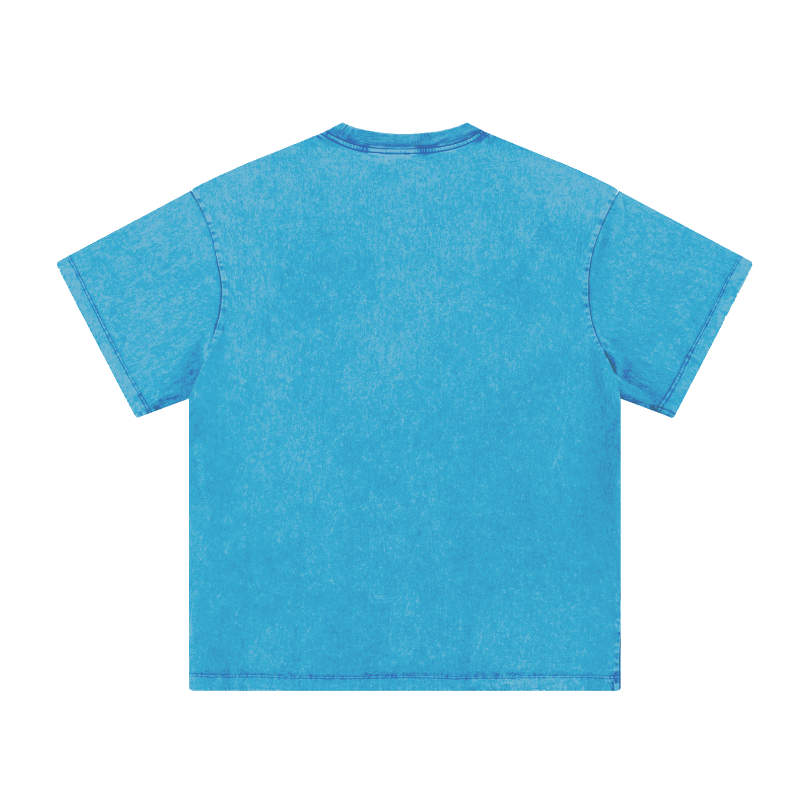 270GSM Women’s Vintage Soft Cotton Long T-Shirt Blue