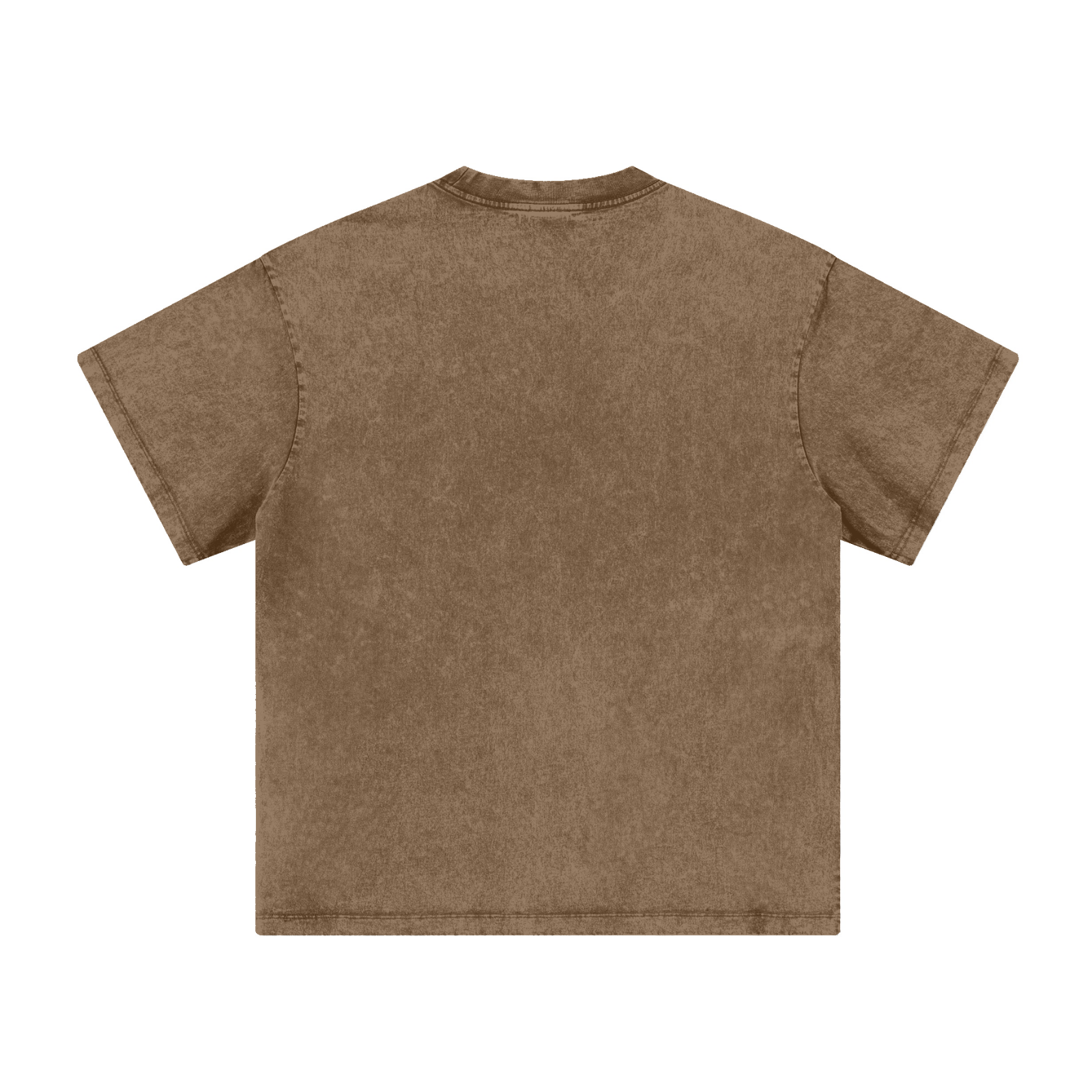 270GSM Women’s Vintage Soft Cotton Long T-Shirt Brown