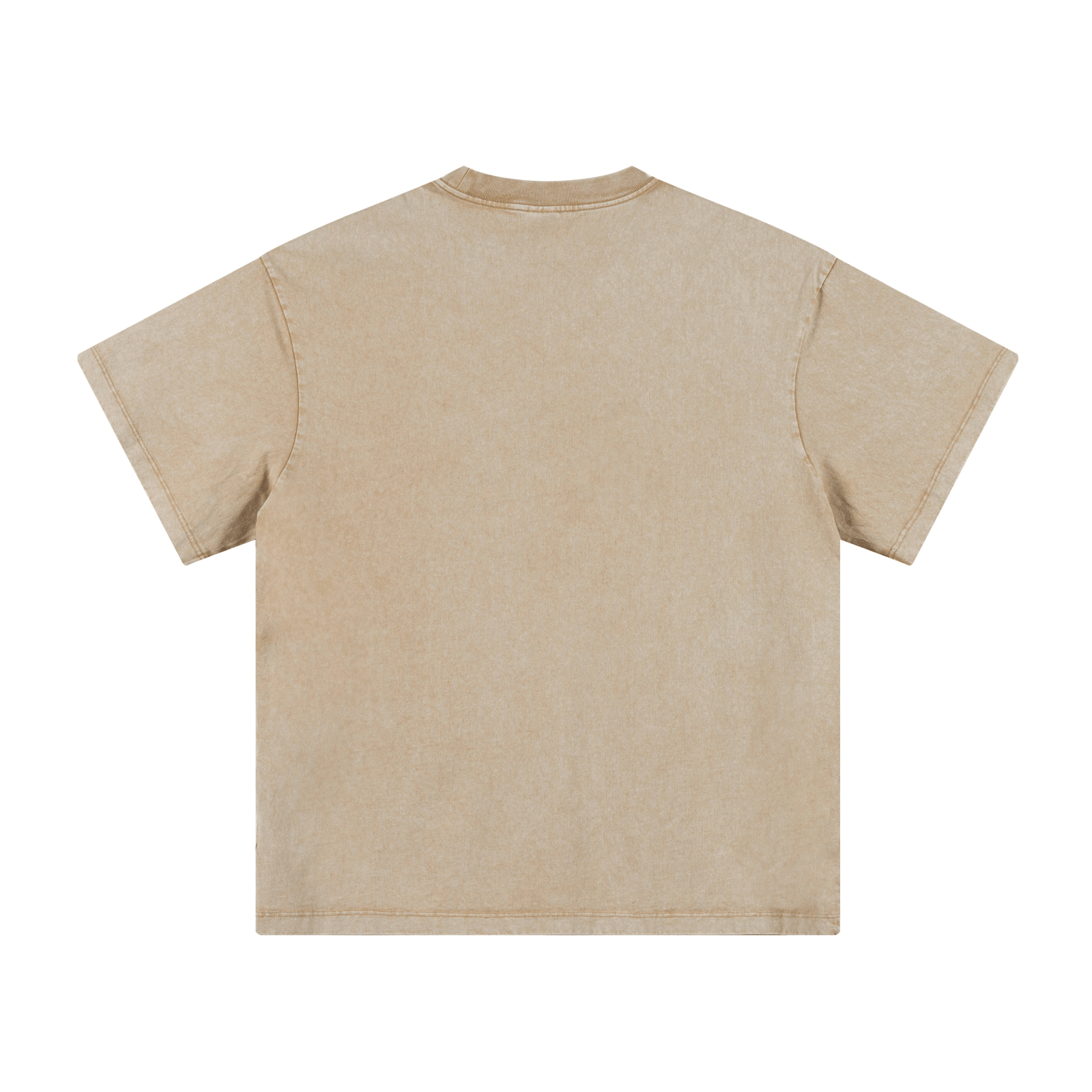 270GSM Women’s Vintage Soft Cotton Long T-Shirt Khaki